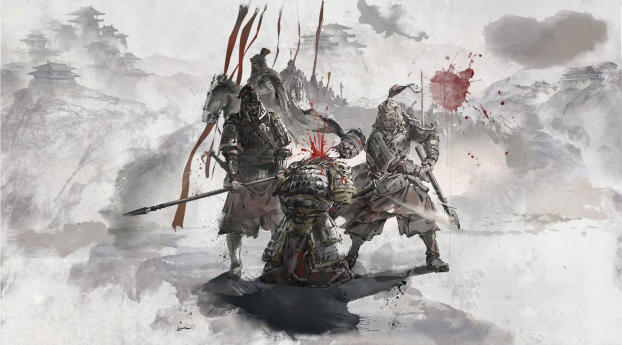 Total War Three Kingdoms 2019 Wallpaper 828x1792 Resolution
