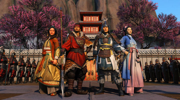 Total War Three Kingdoms 2020 Wallpaper 1080x2160 Resolution