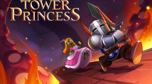 Tower Princess HD Gaming 2022 Wallpaper 1080x2256 Resolution