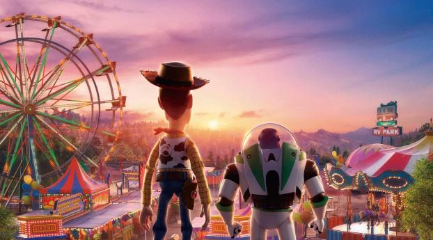 Toy Story 4 Movie Wallpaper 1080x2160 Resolution