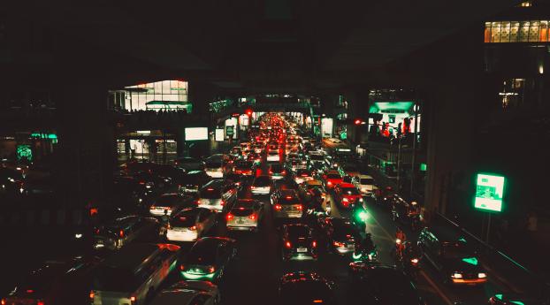 traffic, bangkok, siam Wallpaper 720x1280 Resolution