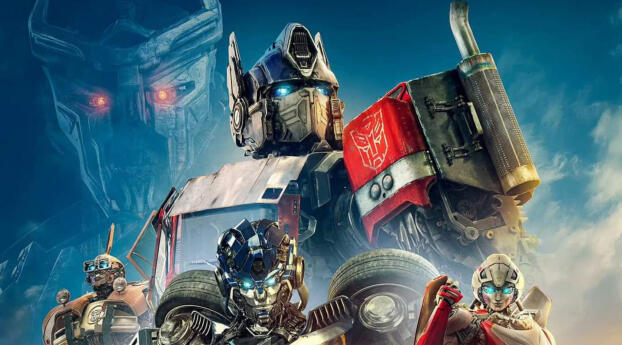 Transformers 2023 Movie Poster Wallpaper