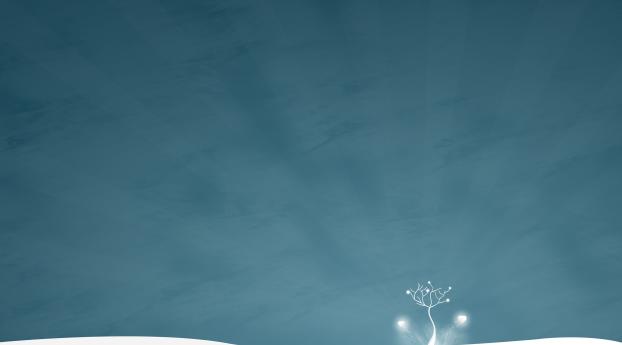 tree, winter, style Wallpaper 2560x1800 Resolution
