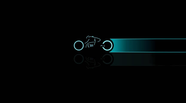 Tron Motorcycle Wallpaper 1080x2244 Resolution