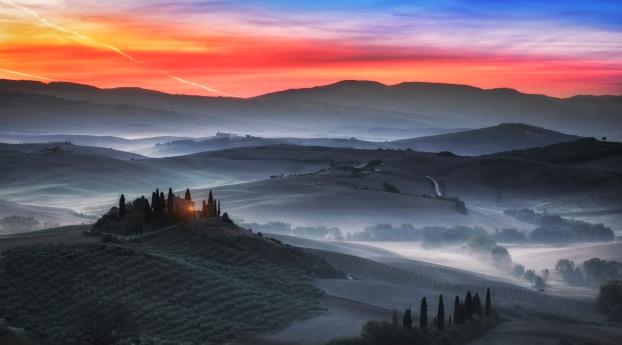 Tuscany Photography Wallpaper 1176x2400 Resolution