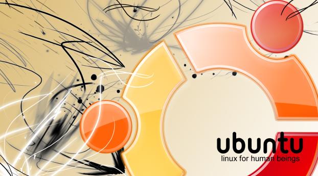 ubuntu, linux, orange Wallpaper 2560x1080 Resolution