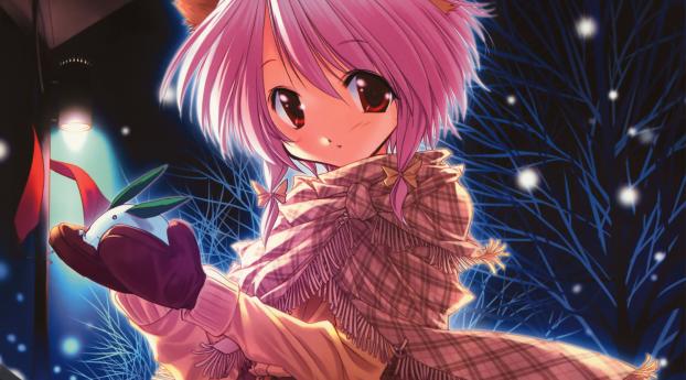 ueda ryou, costume, girl Wallpaper 360x640 Resolution
