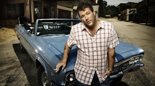 uncle kracker, car, man Wallpaper 1920x1200 Resolution