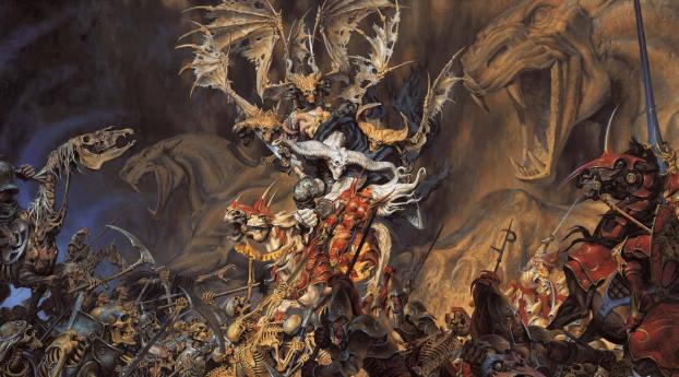 undead, demon, skeletons Wallpaper 2560x1700 Resolution