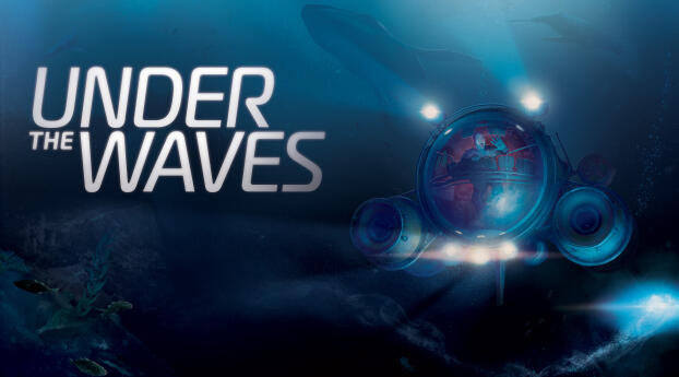 Under the Waves Gaming Wallpaper 1336x768 Resolution