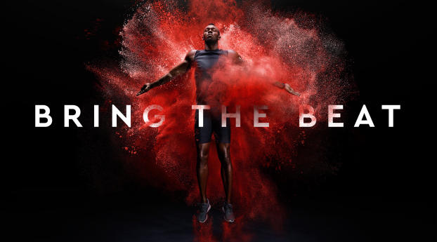 Usain Bolt - Bring The Beat Wallpaper 1400x1050 Resolution