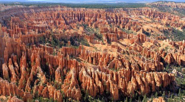 utah, bryce canyon, landscape Wallpaper 2560x1024 Resolution