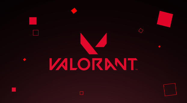 Valorant Logo Art Wallpaper 1920x1080 Resolution