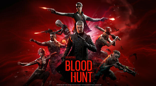 Vampire The Masquerade Bloodhunt 4k Gaming Poster Wallpaper 720x1280 Resolution