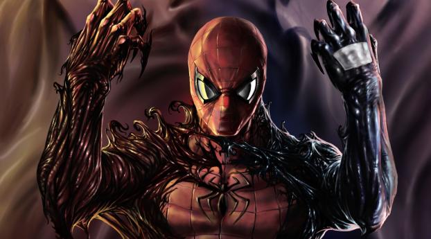Venom Carnage Spiderman Wallpaper 1080x1920 Resolution