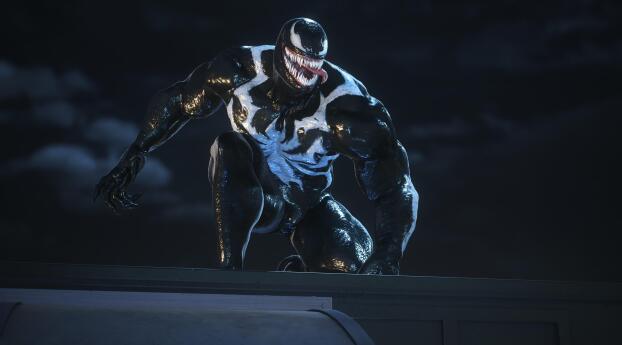 Venom HD Marvel's Spider Man 2 PS5 Wallpaper 1080x1920 Resolution