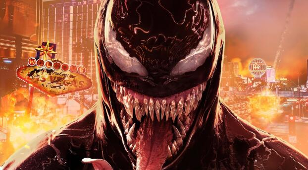 VENOM The Last Dance Key Art Wallpaper 640x960 Resolution