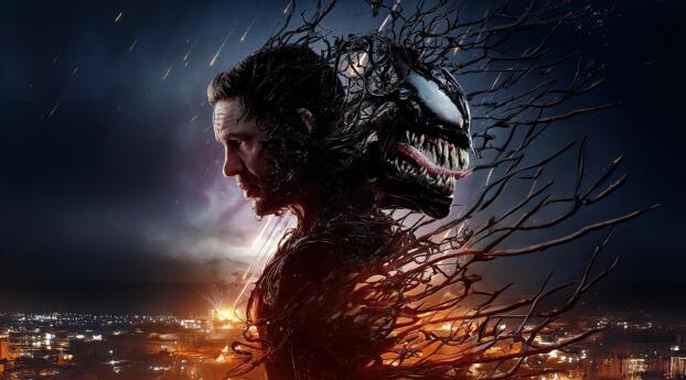 Venom x Tom Hardy HD Marvel Wallpaper