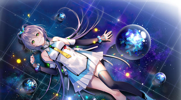 Vocaloid Luo Tianyi Wallpaper 2880x1800 Resolution