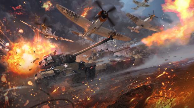 War Thunder Video Game Wallpaper