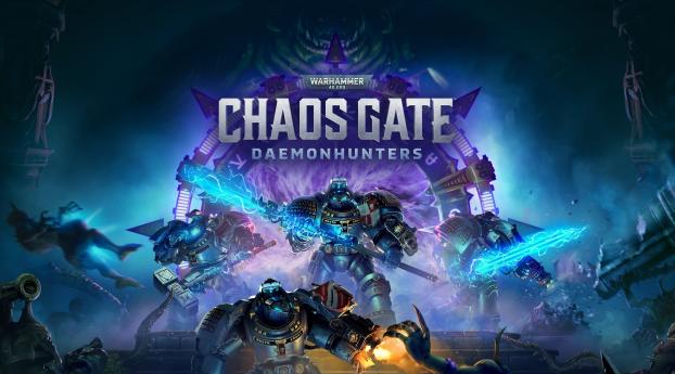 Warhammer 40,000: Chaos Gate Daemonhunters Wallpaper 768x1280 Resolution