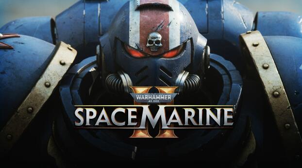 Warhammer 40K Space Marine 2 Wallpaper 1080x2232 Resolution
