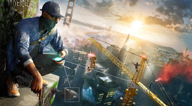 watch dogs 2, aiden pearce, character Wallpaper