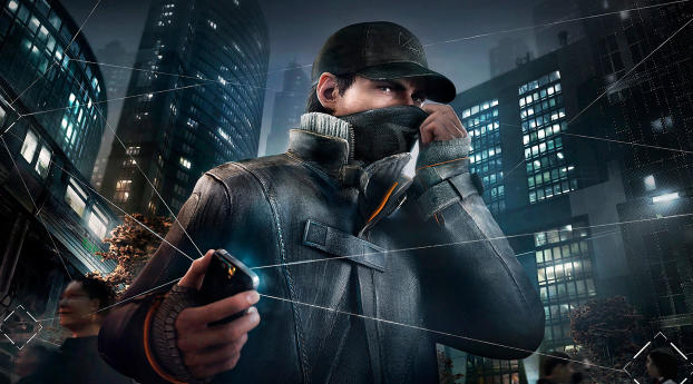 watch dogs, aiden pearce, game Wallpaper 1024x768 Resolution