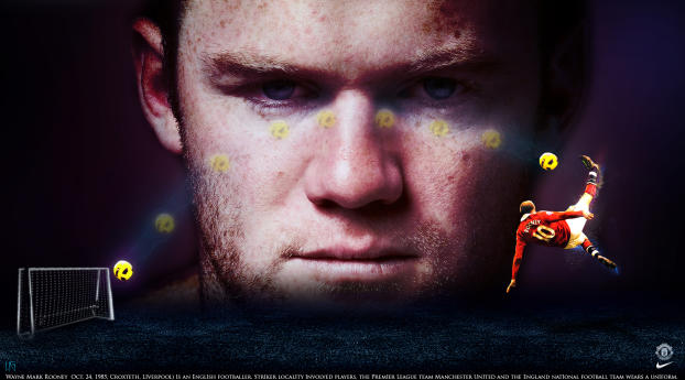 Wayne Rooney Wallpaper 720x1560 Resolution