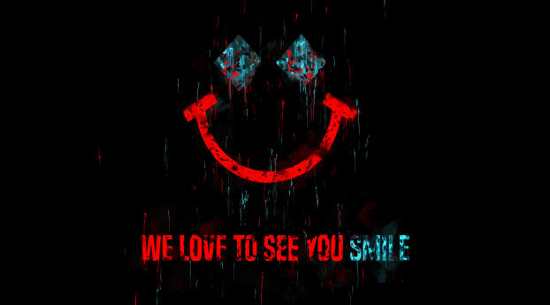 We Love to See You Smile Wallpaper 2160x3840 Resolution