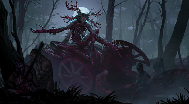Welcome to Demon HD Jungle Wallpaper 1350x689 Resolution