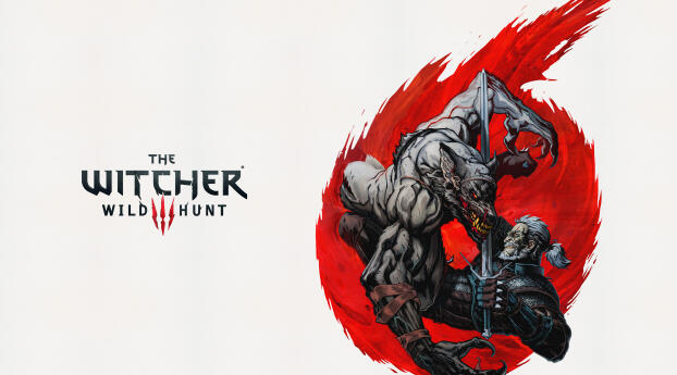 Werewolf The Witcher 3 Wallpaper 640x480 Resolution