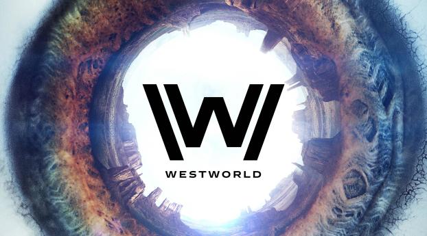 Westworld Title Poster Wallpaper 1080x2248 Resolution