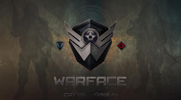WF Warface Logo Wallpaper 3440x768 Resolution