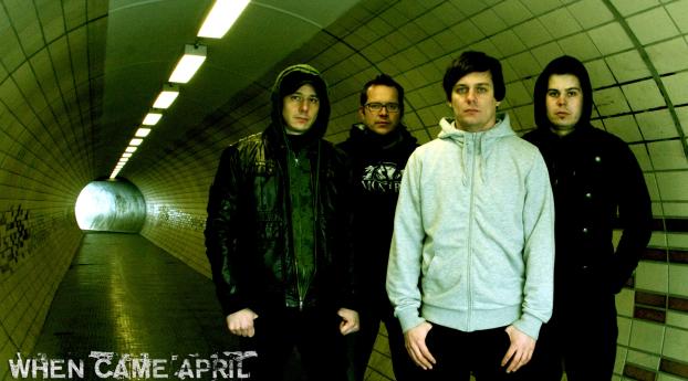 when came april, band, members Wallpaper 360x640 Resolution