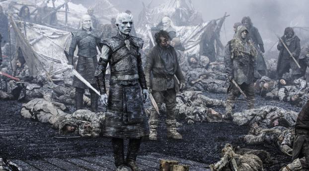 White Walkers King Game Of Thrones Wallpaper 1280x960 Resolution