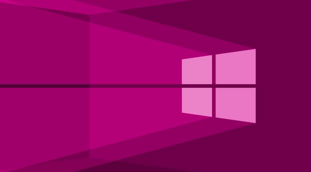 Windows 10 4k Purple Wallpaper