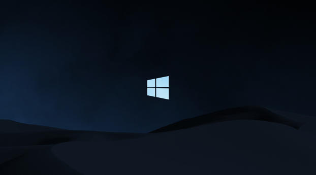 Windows 10 Clean Dark Wallpaper