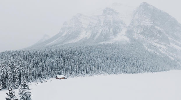 winter, snow, mountains Wallpaper 2560x1440 Resolution