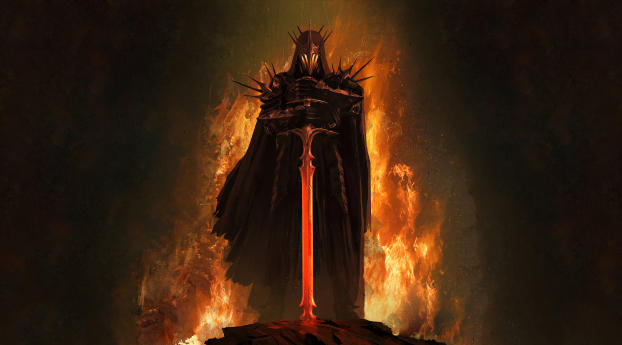 Witch-king of Angmar Wallpaper 1536x215 Resolution