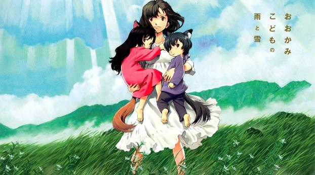 840x1336 wolf children ame and yuki, anime, girl 840x1336 Resolution  Wallpaper, HD Anime 4K Wallpapers, Images, Photos and Background -  Wallpapers Den