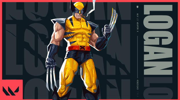 Wolverine Valorant Wallpaper 320x568 Resolution
