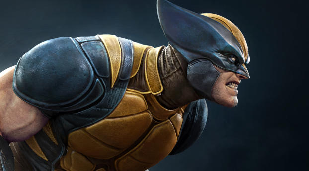 Wolverine X-Men Art Wallpaper