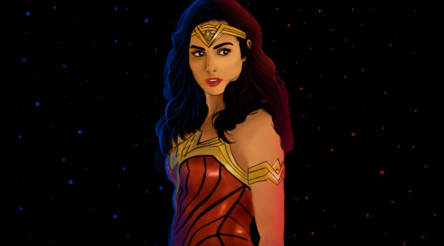 Wonder Woman 1984 Art Wallpaper 1080x2240 Resolution