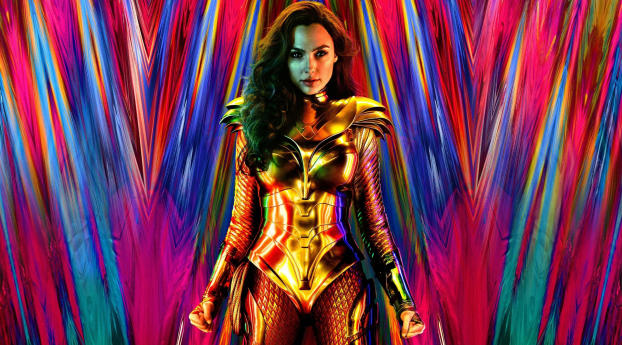 Wonder Woman 1984 Official Poster Wallpaper 320x480 Resolution