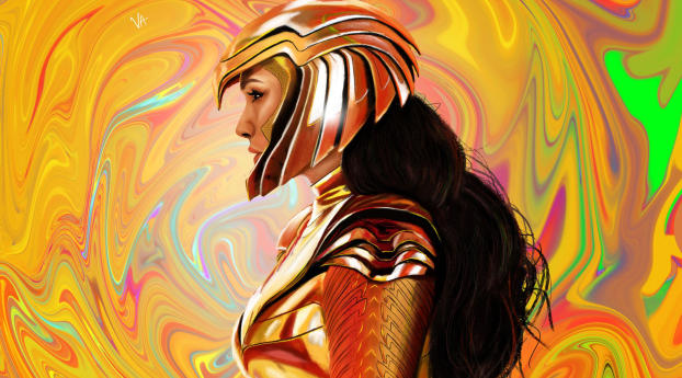 Wonder Woman Art Wallpaper 1280x1024 Resolution