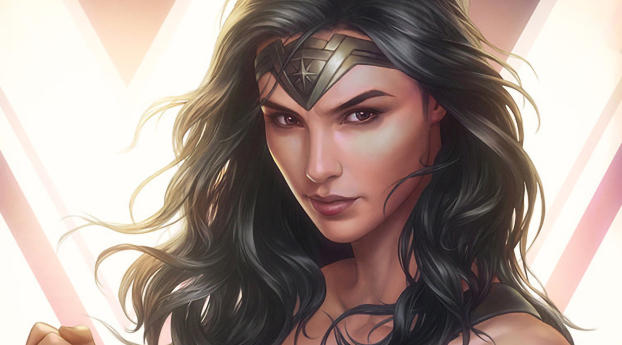 Wonder Woman DC 4K Wallpaper 1440x2560 Resolution