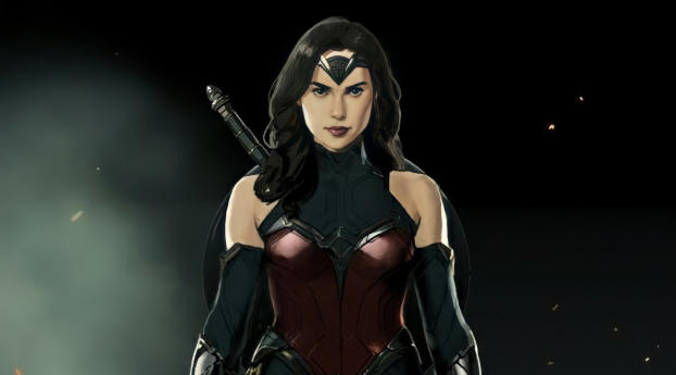 Wonder Woman FanArt Wallpaper 1080x1920 Resolution