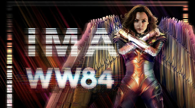 Wonder Woman1984 IMAX Poster Wallpaper 5000x5000 Resolution