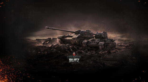world of tanks blitz, world of tanks, su-152 Wallpaper 1280x800 Resolution